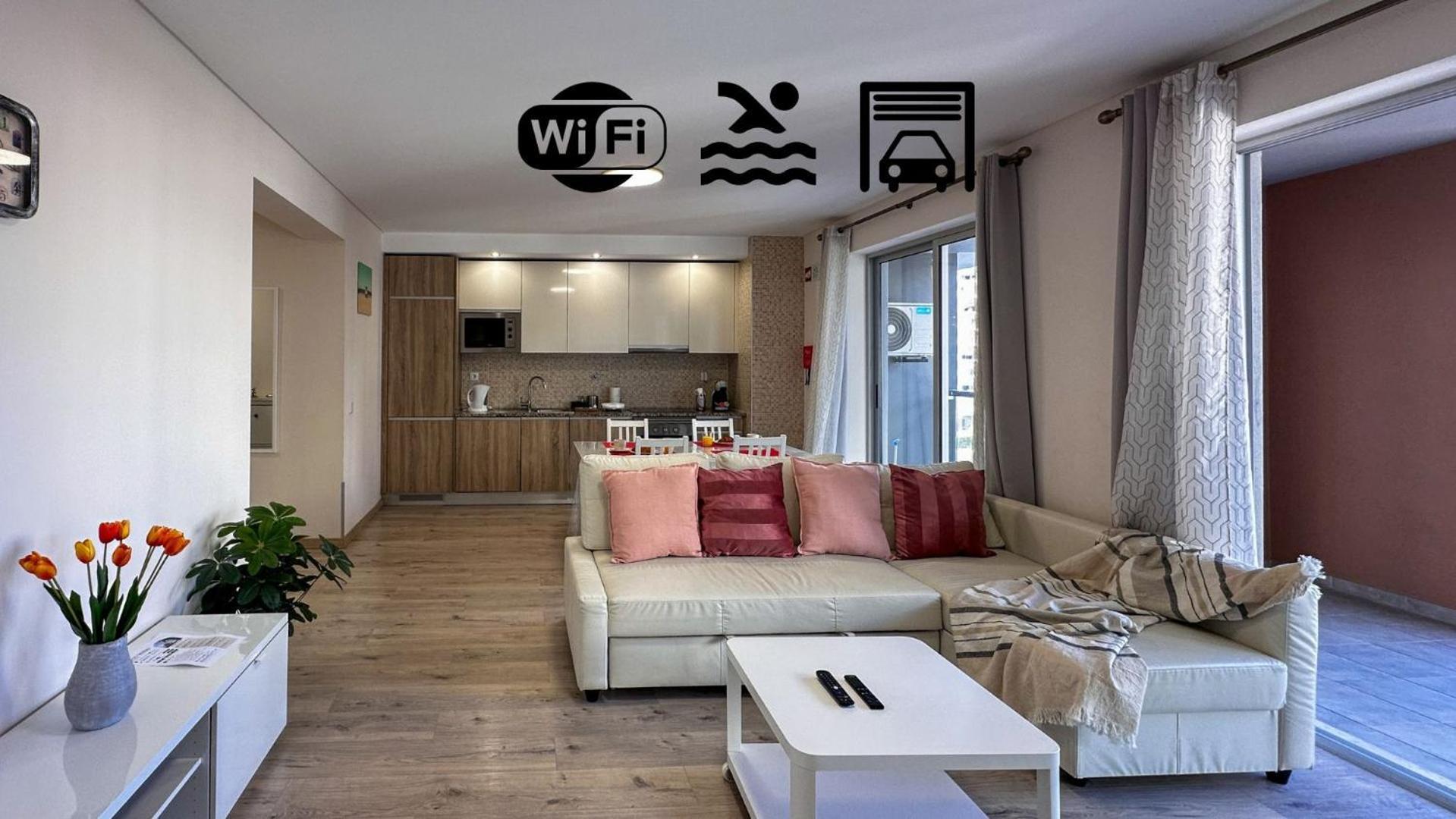 Apartamento Elegante Com Garagem E Piscina Na Praia Da Rocha Portimão Exterior photo